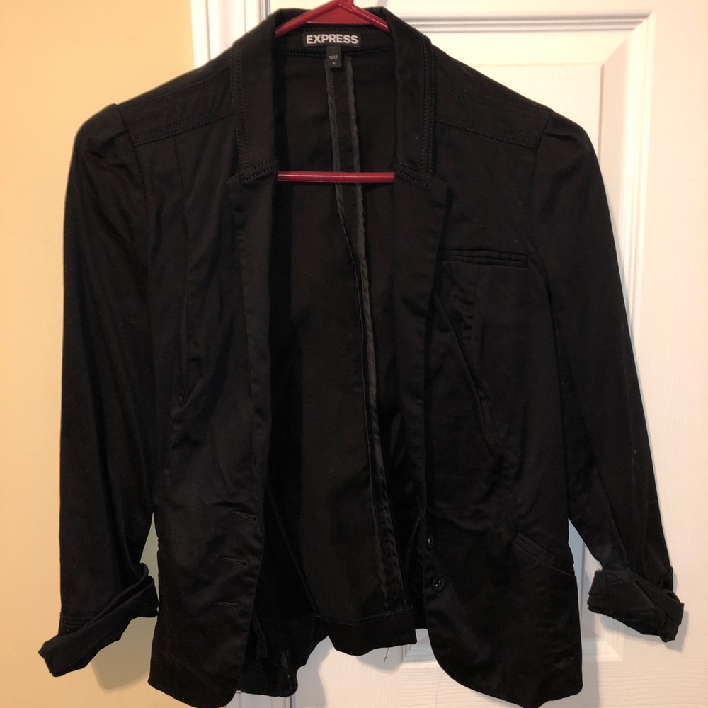 Women’s Express Black Casual Blazer (4)